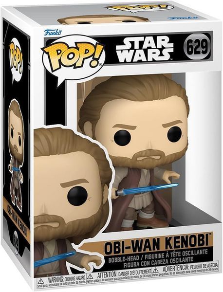Фігурка Funko Pop Фанко Поп Obi-Wan Kenobi&nbsp;Обі-Ван Кенобі Star Wars Зоряні війни 10см SW O-W K 629 2739269519 фото