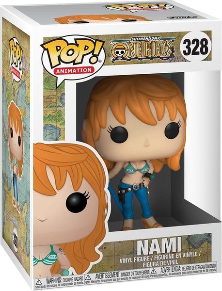 Фігурка Funko Pop Ван Піс Намі One Piece Nami 10 см OP N 328 2800341191 фото