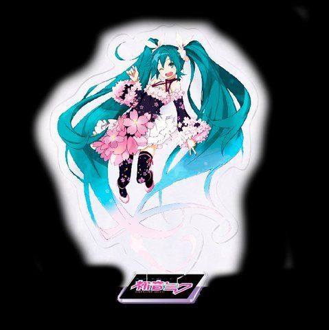 Акрилова фігурка Хацуне Міку квіти Hatsune Miku 10 см 2490864024 фото