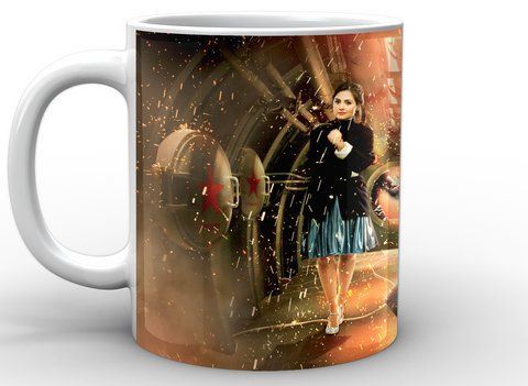 Кружка GeekLand белая Доктор Кто Doctor Who Доктор Кто и Клара Освальд DW.02.058 1757920468 фото