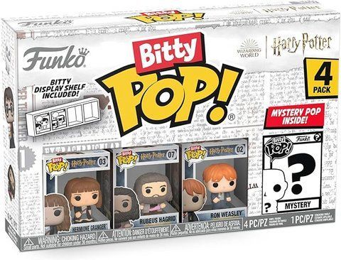 Набір Фігурок Bitty Pop Гаррі Поттер Harry Potter 4 Pack 3 см BP HP 4P1 BP HP 4P1 фото