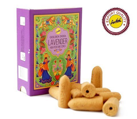 Sreevani Back Flow cones Lavender Лаванда 2569390404 фото