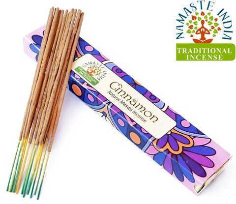 Ароматические палочки Корица Namaste India Cinnamon 2828177019 фото