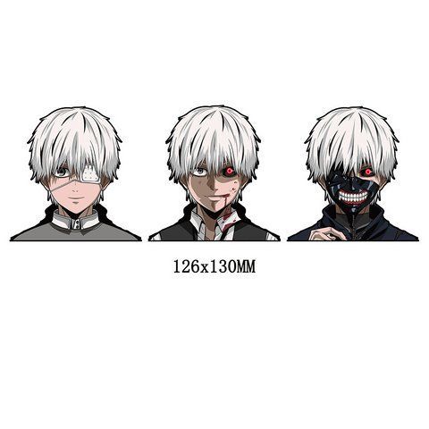 Голографічна наклейка Токійський Гуль Tokyo Ghoul 2887494208 фото
