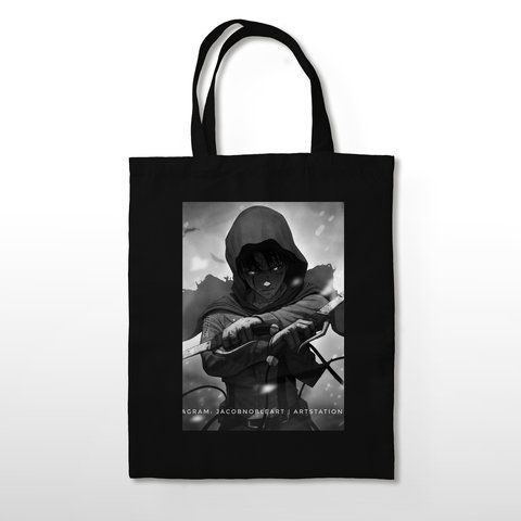 Шоппер эко-сумка Атака на титанов Attack on Titan Леви Аккерман BAG AL 20 BAG AL 20 фото