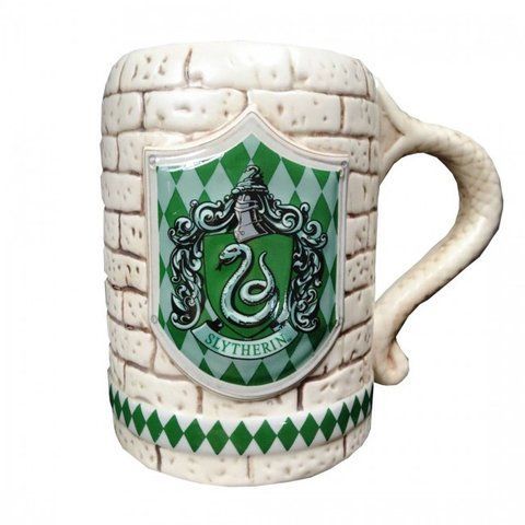 Кружка Geek Land керамическая 3D ретро Harry Potter Slytherin Гарри Поттера&nbsp;Слизерин&nbsp;HP 6.0101.838 HP 6.0101 .838 фото