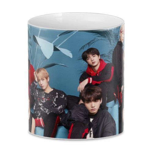 Кружка GeekLand&nbsp;Bangtan Boys BTS 02.31 блакитний будинок 1757923399 фото