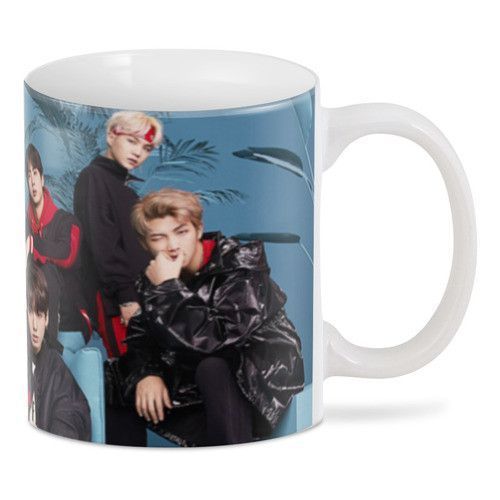 Кружка GeekLand&nbsp;Bangtan Boys BTS 02.31 блакитний будинок 1757923399 фото