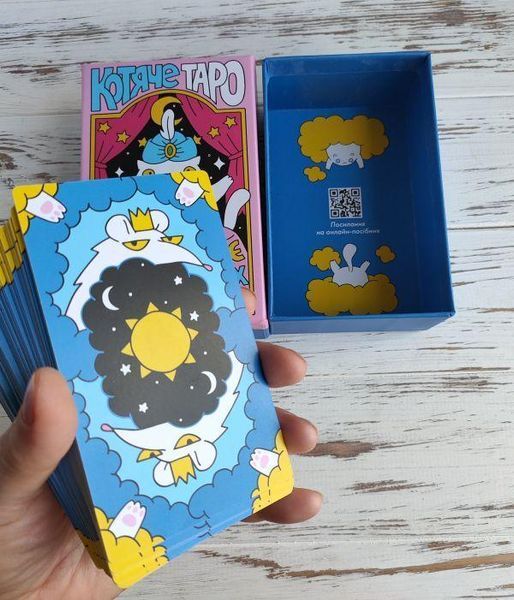 Карты "Кошачье таро" на украинском языке Orner orner-2327 фото