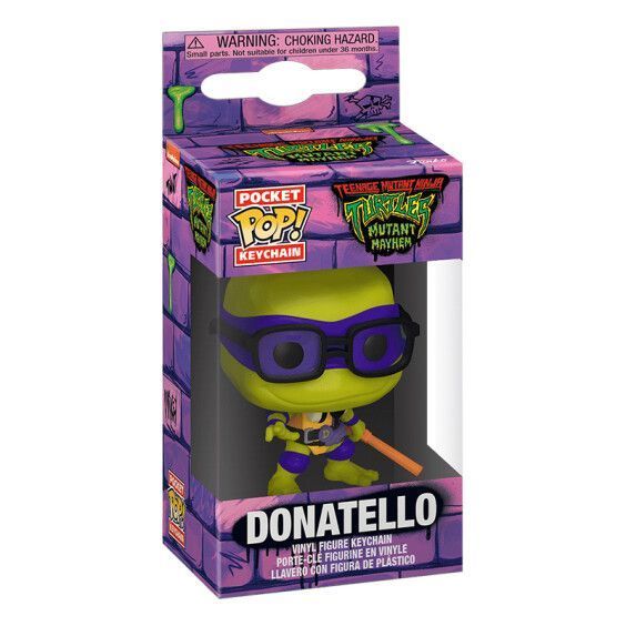 Фигурка брелок Funko Pop Фанко поп Donatello Ninja Turtles Черепашки-ниндзя Донателло 10 см NT D K1394 NT D K1394 фото