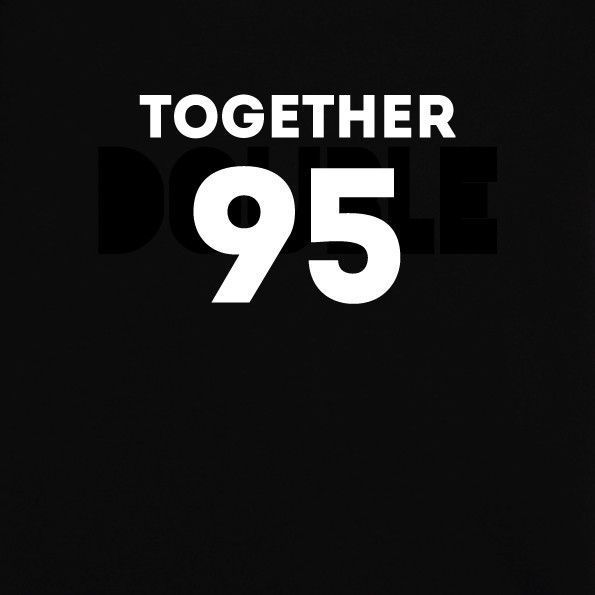 Футболки парные "Better together" персонализированные, Чорний, Black, англійська BD-f-67 фото
