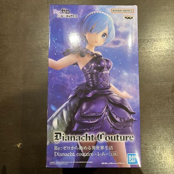 Фігурка Bandai Dianacht couture Життя в альтернативному світі з нуля Re:Zero Рем Rem 20 см BDC RZ R BDC RZ R фото