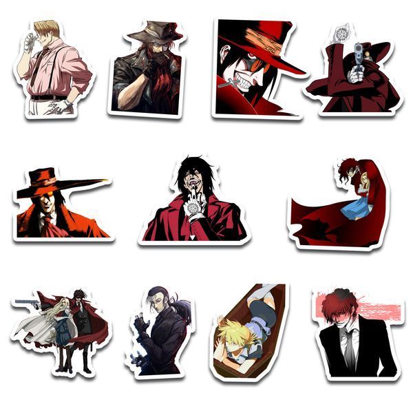 Стикерпак Набор наклеек GeekLand Хеллсинг Hellsing 45 штук SP HL 01 SP HL 01 фото