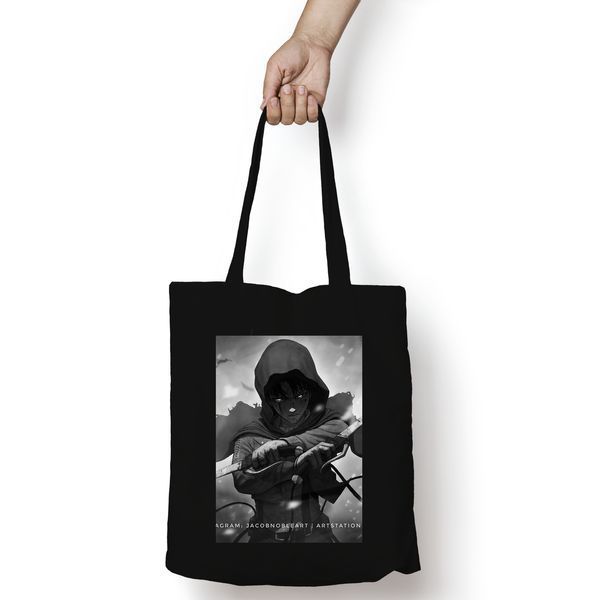 Шоппер эко-сумка Атака на титанов Attack on Titan Леви Аккерман BAG AL 20 BAG AL 20 фото