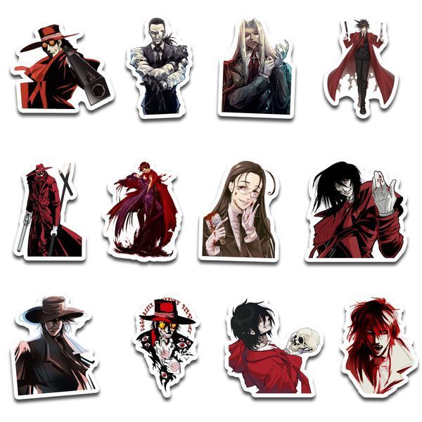 Стикерпак Набор наклеек GeekLand Хеллсинг Hellsing 45 штук SP HL 01 SP HL 01 фото