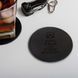 Костер-підставка шкіряна "Keep calm and drink whiskey", англійська MO8055002859413 фото 3