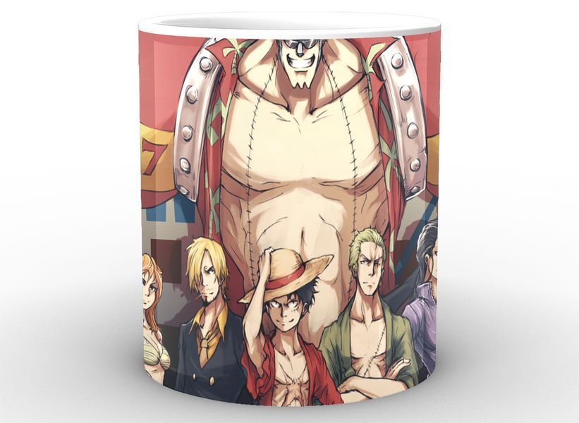 Кружка Geek Land белая Большой куш One Piece все персонажи OP.02.003 OP.02.003 фото