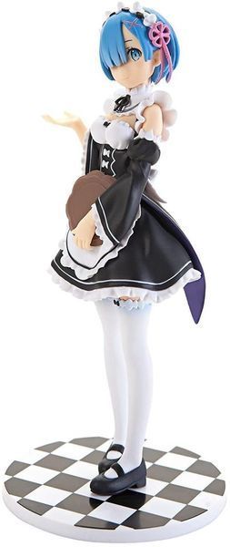 Фигурка Rem Re Zero Рем Жизнь в альтернативном мире с нуля в платье служанки 22&nbsp;см&nbsp;WST&nbsp;RZ 22.99 WST anime RZ 22.100 фото