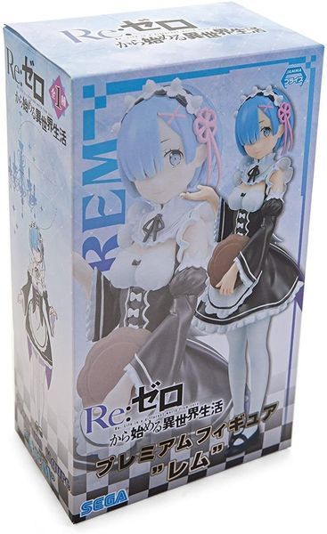 Фигурка Rem Re Zero Рем Жизнь в альтернативном мире с нуля в платье служанки 22&nbsp;см&nbsp;WST&nbsp;RZ 22.99 WST anime RZ 22.100 фото