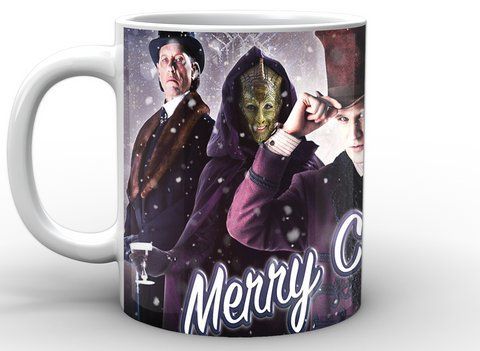 Кружка GeekLand белая Доктор Кто Doctor Who Доктор Кто Merry Christmas DW.02.013.190 1757920432 фото