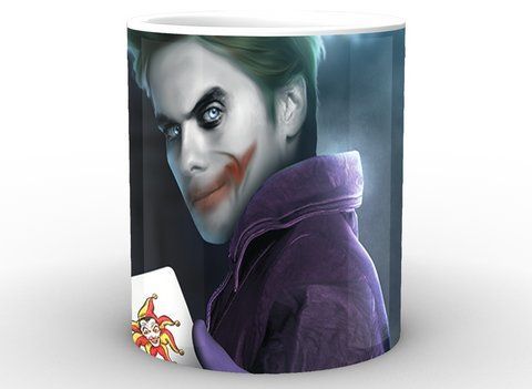 Кружка GeekLand белая Отряд Самоубийц Suicide Squad Джокер и карта SS.02.030 SS.02.030 фото