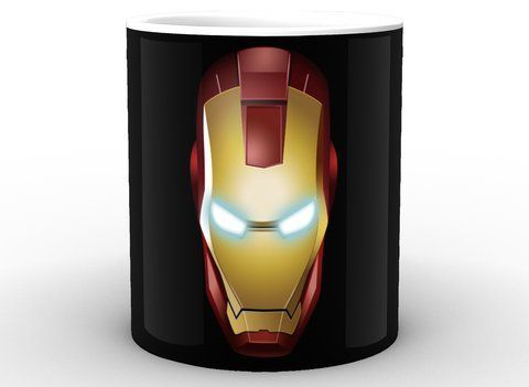 Кружка GeekLand Железный Человек Iron Man минимализм IM.02.039 1757922658 фото