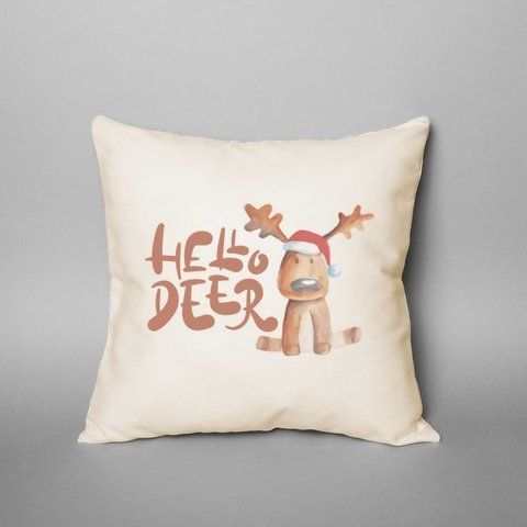 Подушка "Hello Deer", английский 2603875875 фото