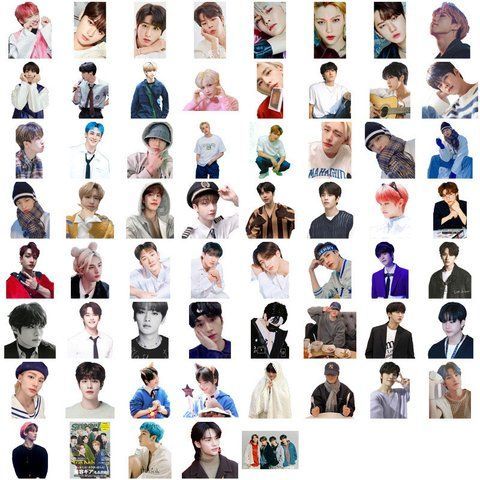 Стікерпак Набір наклейок China Stray Kids Стрей Кідс 60 штук SP C SK 01 SP C SK 01 фото