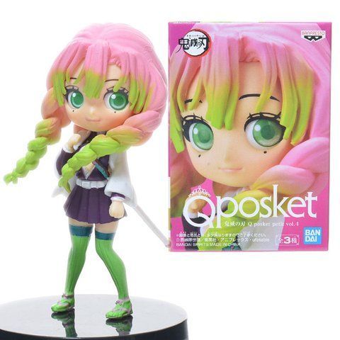 Фигурка Banpresto&nbsp;Q Posket&nbsp;Mini&nbsp;Мицури Канроджи Клинок рассекающий демонов Mitsuri Kanroji 7 см DS МК 151 WST DS МК 151 фото