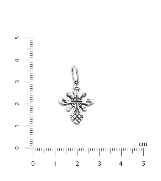 Хрест срібний Рясний малий 925 Дукач 169-S-5166p фото