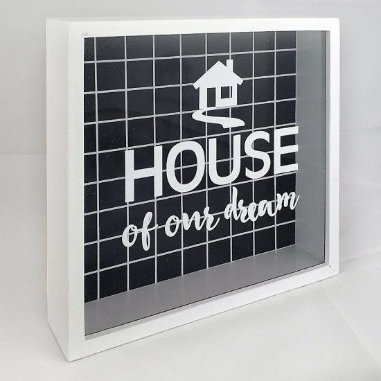 Деревянная копилка для денег House of our dream 124770 фото