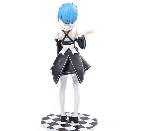 Фигурка Rem Re Zero Рем Жизнь в альтернативном мире с нуля в платье служанки 22&nbsp;см&nbsp;WST&nbsp;RZ 22.99 WST anime RZ 22.100 фото