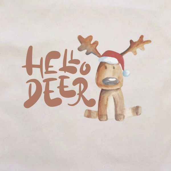 Подушка "Hello Deer", английский 2603875875 фото