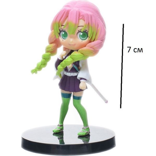 Фигурка Banpresto&nbsp;Q Posket&nbsp;Mini&nbsp;Мицури Канроджи Клинок рассекающий демонов Mitsuri Kanroji 7 см DS МК 151 WST DS МК 151 фото