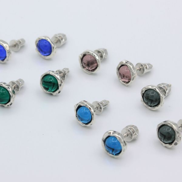 Пусеты Цефеида dark aquamarine 925 29-11104S05-5037s фото