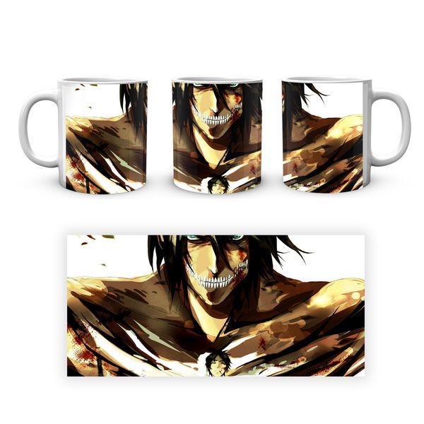 Кружка GeekLand Attack on Titan Атака Титанів Ерен&nbsp;AOT 002.08 AOT 002.08 фото