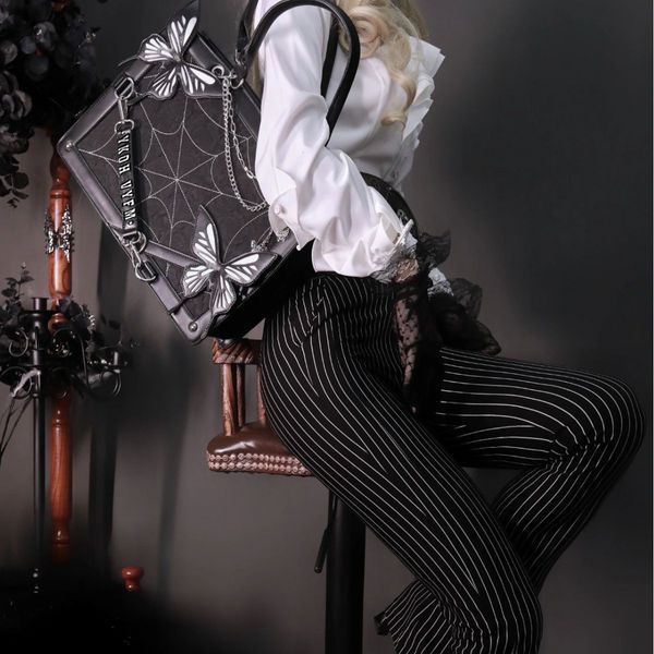 Сумка в стилі Лоліта чорна Lolita&nbsp;Bag Black 35x25x10 см 3046724578 фото