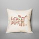 Подушка "Hello Deer", английский 2603875875 фото 1