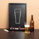 Рамка копилка "Beer" для крышек, black-black, black-black, англійська BD-beer-11 фото 1