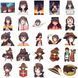Стікерпак Цей чудовий світ Мегумін Набір наклейок GeekLand KonoSuba Megumin 50 штук 2881874828 фото 2