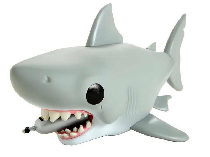 Фигурка Funko Pop Фанко Поп&nbsp;Челюсти Акула людоед&nbsp;Jaws w/ Diving tank Большая белая Акула 15см Movies J G759 2659872971 фото