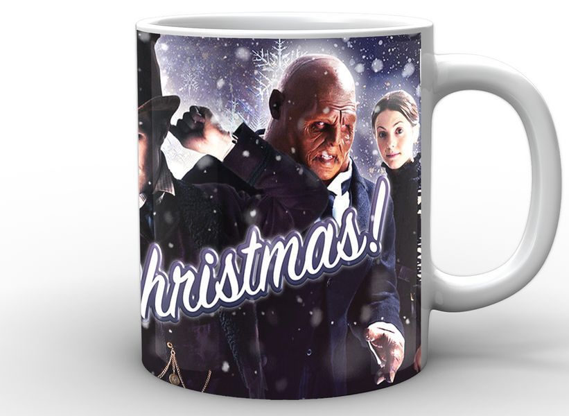 Кружка GeekLand белая Доктор Кто Doctor Who Доктор Кто Merry Christmas DW.02.013.190 1757920432 фото