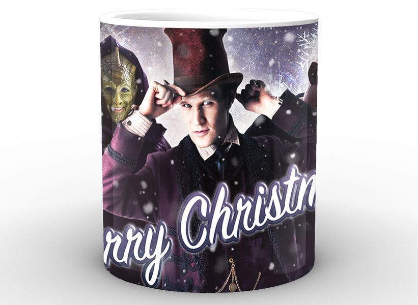 Кружка GeekLand белая Доктор Кто Doctor Who Доктор Кто Merry Christmas DW.02.013.190 1757920432 фото