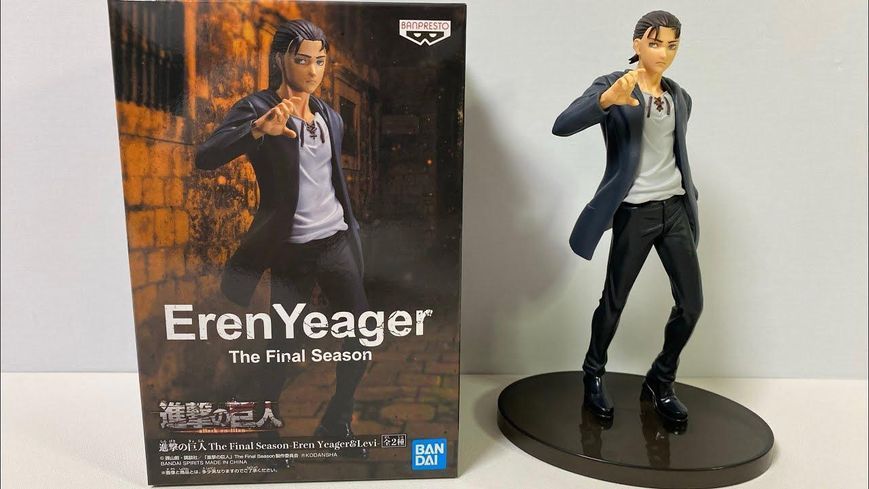 Фигурка Bandai Атака Титанов Attack on Titan&nbsp;Эрен Йегер Eren Yeager 16&nbsp;см B AT EY WST АТ EY 22.245 фото