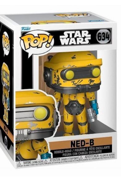 Фигурка Funko Pop Фанко Поп Obi-Wan Kenobi&nbsp;Ned-B Оби-Ван Кеноби Нед Star Wars Звёздные войны 10см SW O-W K 634 2739269520 фото