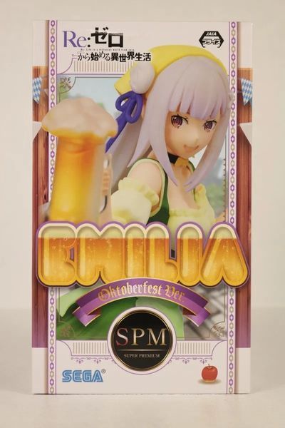 Фігурка Sega SPM Re:Zero Emilia Життя в альтернативному світі з нуля Емілія 21 см S RZ E O 21 S RZ E O 21 фото