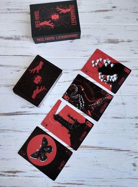 Карти Ленорман Червоної Руки Red Hend Lenormand 2086852628 фото