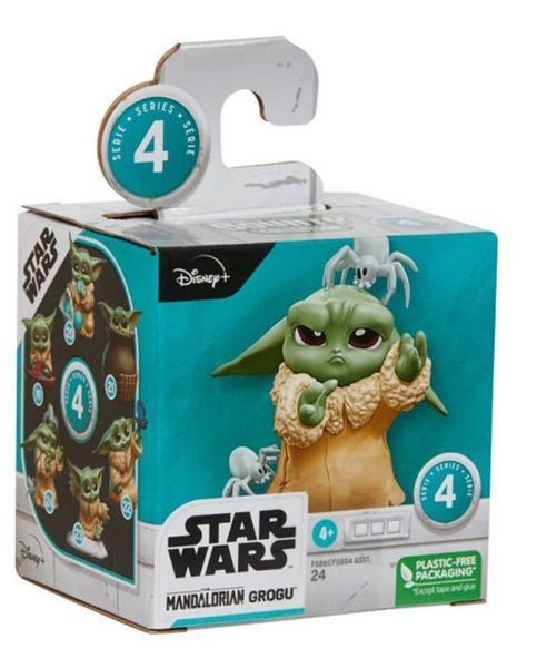 Фігурка&nbsp;Star Wars The Mandalorian Baby Bounties Pesky Spiders Grogu Mini-Figures&nbsp;Yoda Мандалорець Йода&nbsp;6 см&nbsp;WST SW TM SG Y WST SW TM SG Y фото