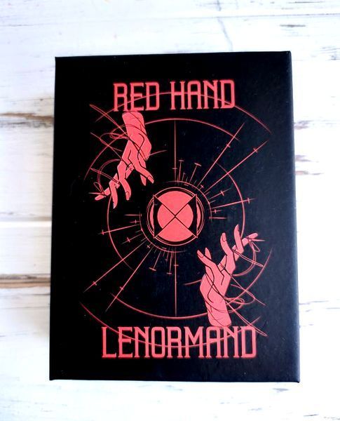 Карти Ленорман Червоної Руки Red Hend Lenormand 2086852628 фото