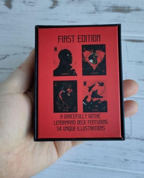 Карти Ленорман Червоної Руки Red Hend Lenormand 2086852628 фото